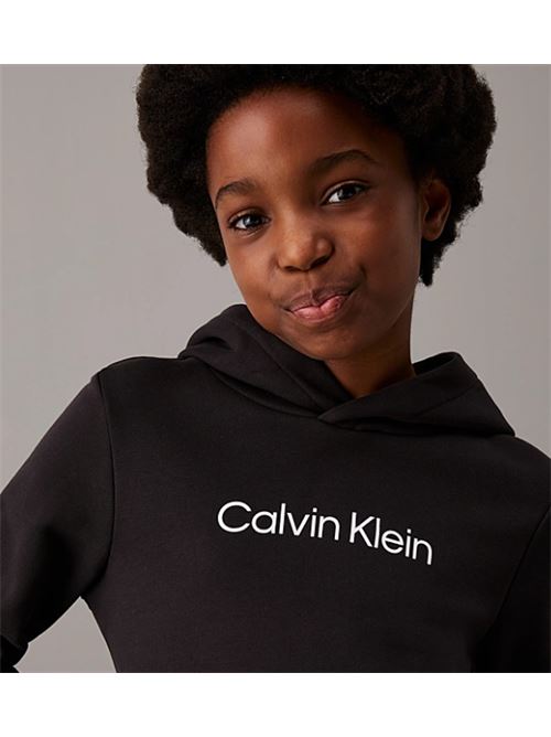 inst. logo reg terry hoodie CALVIN KLEIN JEANS | IU0IU00679BEH